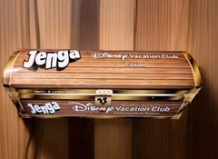 DISNEY VACATION CLUB Jenga PIRATES OF THE CARIBBEAN Edition OPEN BOX / UNUSED