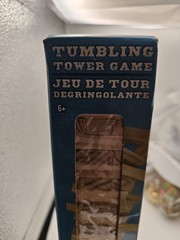 Sealed Tumbling Tower Game Wooden Stacking Blocks – 72 Pcs Set
