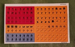 Asteroid, Series 120 Games vintage science fiction boardgame GDW 1980 unpunched
