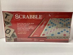 BRAND NEW Hasbro Scrabble Board Game SEALED Family Fun Night 2-4 Players Ages 8+