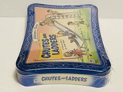 Classic Collector’s Series Chutes and Ladders Board Game 2003 Sealed in Tin Case