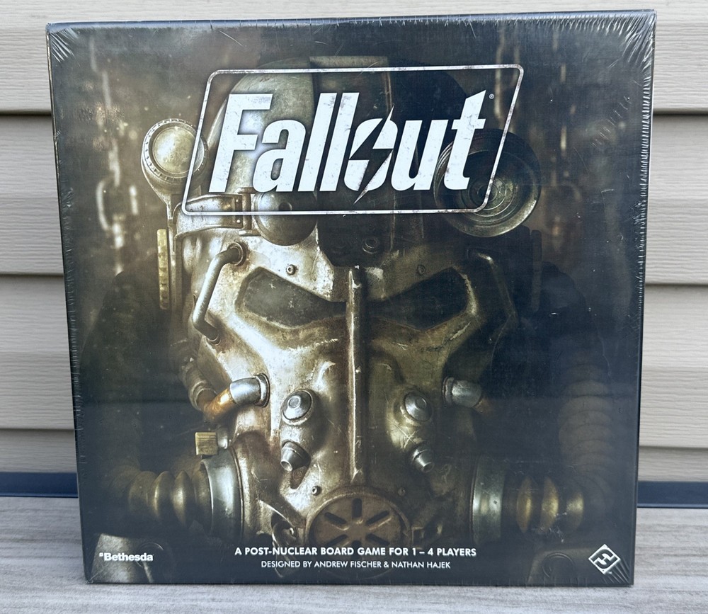 FALLOUT Fantasy Flight Games Bethesda Board Game NEW Factory Sealed