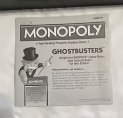 Ghostbusters Collector’s Edition Monopoly Board Game Complete