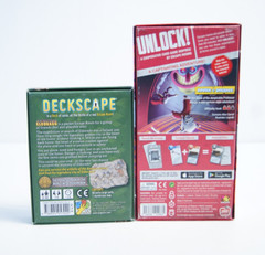 Escape Room Board Game Lot: Chronicles of Crime Unlock Deckscape Escape the Room