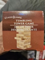 72pc Tumbling Tower Game Wood Stacking Blocks 1-7/8″ x 5/8″ CRAFTS