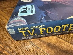 Vintage Super Coach TV Football Complete In Box Vintage 1974 Coleco Play NFL !