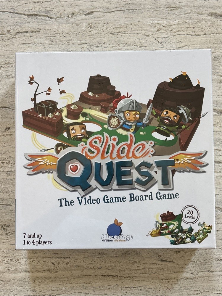 Slide Quest The Video Game Board Game – New & Sealed Board Game