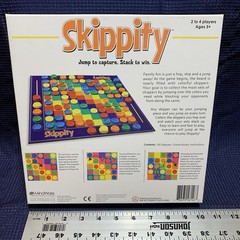Skippity Game COMPLETE MindWare 2010 Checkers Draughts Multi Color Free Shipping