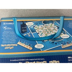 Disney Vacation Club Scrabble Board Game DVC Member Exclusive Travel Bag Set