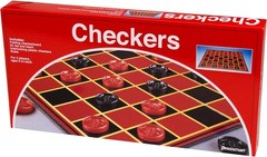 Timeless Checkers Board Game – Complete Set with Folding Board & Instructions