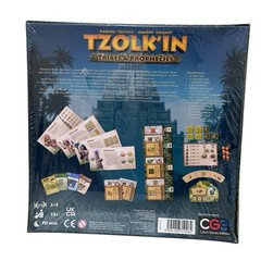 Tzolk in – Tribes & Prophecies Expansion New Sealed Box Is Crush On The Back