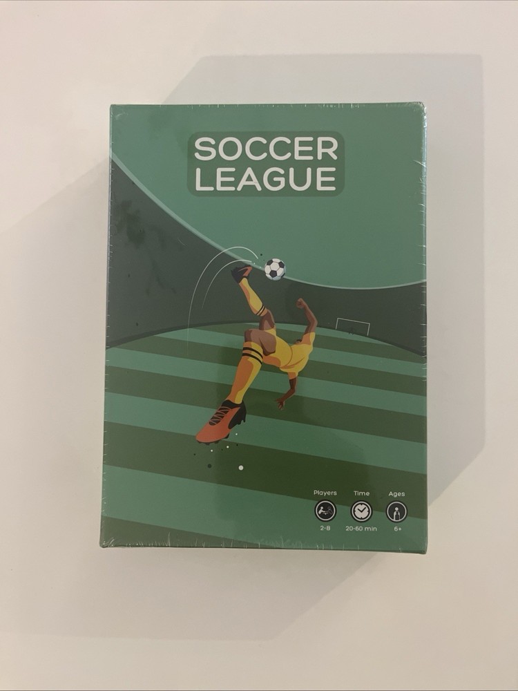 Soccer League, a family-friendly tabletop board game