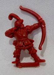 Battle Masters Board Game #4210 1992 ~ 3 IMPERIAL ARCHERS Warrior Bow & Arrow