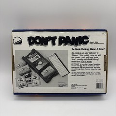 1987 Don’t Panic Game by Coleco Vintage Trivia Chaos No Score Card Tested