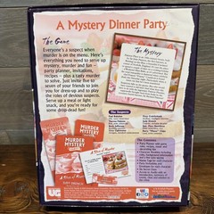 Murder Mystery Party A Slice Of Murder Game 6-8 Adult Players University Games