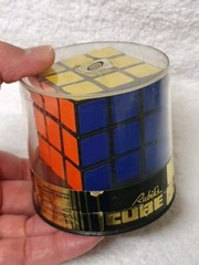 🔶RUBIK’S CUBE 1980 ORIGINAL IDEAL TOY CORP W/ BOX INSTRUCTION VINTAGE PACKAGING