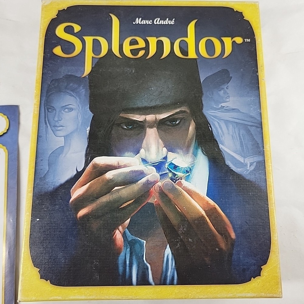 Splendor Strategy Board Game 2014 by Marc Andre, 2-4 Players, Complete