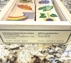 Kids Atelier Fischer Swiss Wood Memory Matching Game Nature 48 Piece Retail $70