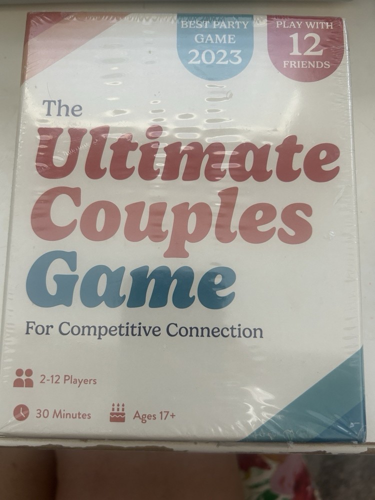 Ultimate Couples Game Fun Party Adults Guess Match & Draw New Sealed