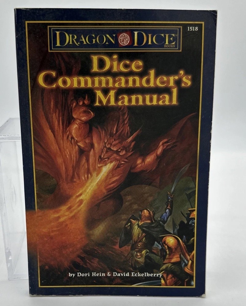 TSR Dragon Dice Dice Commanders Manual EX!