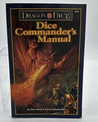 TSR Dragon Dice Dice Commanders Manual EX!