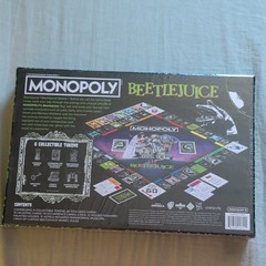 USAopoly Monopoly Beetlejuice Board Game 2-6 Players Age 8+ 6 Tokens