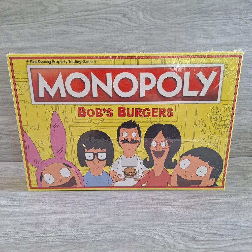 USAopoly Bob’s Burgers Monopoly Board Game Sealed 2017