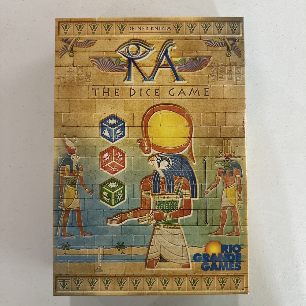 Ra: The Dice Game – Complete Board Game – Rio Grande Games 2009 – Reiner Knizia