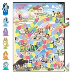 Hasbro Candy Land Bluey Edition Board Game Kids Unisex OS Multicolor Classic