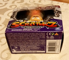 Scritterz BuzzGruff Interactive Orange Mini Monster Jungle Creature Toy
