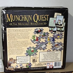 4 In 1 Munchkin Quest + Portal Kombat + Looking For Trouble & Zombies Expansions