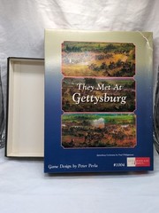 *Empty Box* They Met At Gettysburg Board Game Empty Box