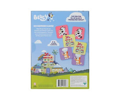 Bluey™ My Memory Game 72 Cards Matching Skills 2-6 Players Portable & Durable