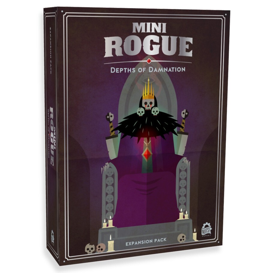 Mini-Rogue Board Game Depths of Damnation Expansion AGS20052-MRDEPTHSDEN