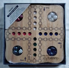 The Classic Collection PACHISI Racing Board Game New in Box & Plastic