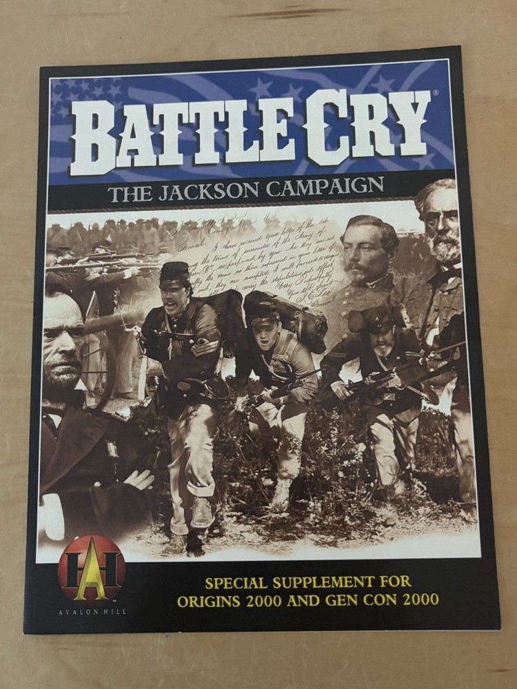 Battle Cry – The Jackson Campaign Special Supplement Origins 2000 & Gen-Con 2000