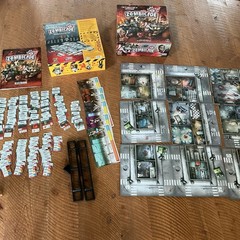 CMON Guillotine Games 2017 Zombicide Base Game New 1st Ed. Complete