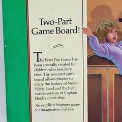 PETER PAN GAME 1990 University Games Board Fairy Tale Vintage COMPLETE FREE SHIP