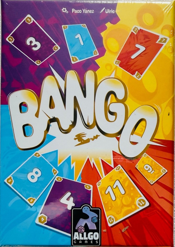 Bango Allgo Games Family Game Card Game Laying Game Kids Game Gambling