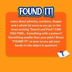 Found It! Educational Scavenger Hunt Card Game for Ages 4-7 – 50 Cards