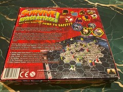 Survive Space Attack! board game (100% complete!) with the crew strikes back exp