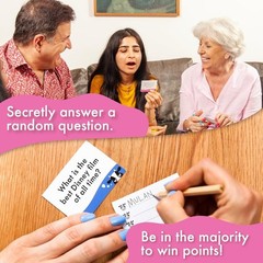 Quick and Hilarious Family Game for 4-20 Players, No Assembly Required