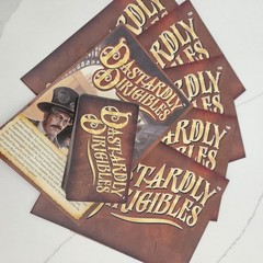 Dastardy Dirigibles Complete In Box Card Game Steampunk Airship Building Game