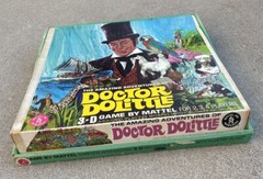 Vintage 1967 The Amazing Adventures Of Doctor Dolittle 3-D Board Game RARE Nice!