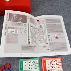 HELVETIQ The Swiss Game 2009 Board Game English Bruno Cathala Sealed Cards Read