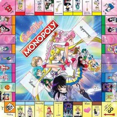 Sailor Moon MONOPOLY Age=8+ 2-6 PLAYERS 60+ MINUTES + FREE DVD