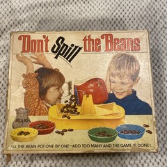 Don’t Spill the Beans Game Fill the Bean Pot One By One Schaper Vintage Complete