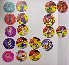Pokemon Tazos 151/151 Generation 1 – With Plastic Bottle