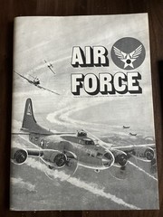 Avalon Hill Air Force WWII Board Game 1976 Complete with Rulebook & Pieces