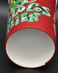 Rare Crazy Bones Hielocos Coca-Cola Alien 14-16 oz Promotional Paper Cup (1990s)